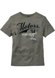 Футболка (антрацитовый меланж) Bonprix