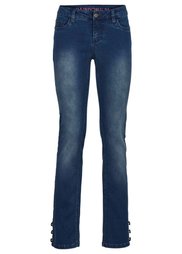 Джинсы Slim (темный деним) Bonprix