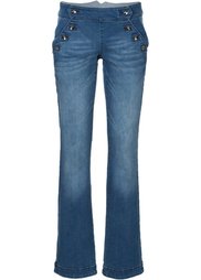 Джинсы Bootcut (темный деним) Bonprix