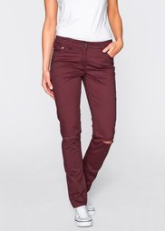 Брюки-стретч Tigh Fit (бордовый) Bonprix