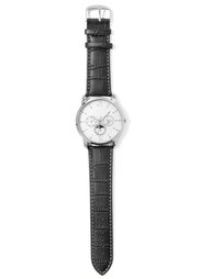 Мужские часы (черный/серебристый) Bonprix