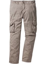 Легкие брюки-карго Regular Fit Straight, cредний рост (N) (черный) Bonprix