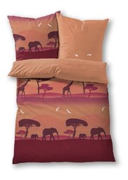 Постельное белье Африка, линон (натуральный) Bonprix