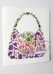 Вешалка для сумок Луиза (6 крючков) (различные расцветки) Bonprix