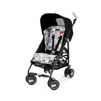 Прогулочная коляска Pliko Mini + бампер передний, Peg-Perego, Cartoon