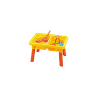Стол для игр с песком и водой "Водяная круговерть", с крышкой, стулом и аксессурами, Hualian Toys -