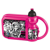 Набор сэндвич-бокс и бутылочка, Monster High Новый Диск