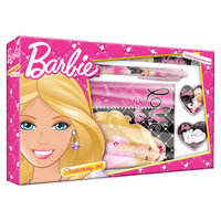 Barbie Набор канцелярский: записная книжка, ручка, карандаш, в подарочной коробке Академия групп