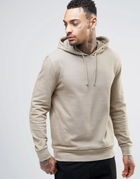 Бежевое худи ASOS - Рыжевато-коричневый
