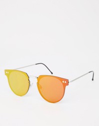 Круглые солнцезащитные очки с зеркальными линзами SpitfireCyber
