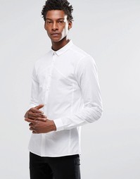 Белая рубашка с длинными рукавами ASOS - Белый