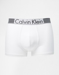 Хлопковые боксеры-брифы Calvin Klein - Белый