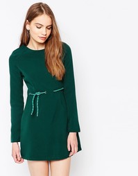 Платье с завязкой на поясе Daisy Street - Зеленый