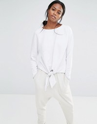 Свитшот с завязкой спереди Missguided - Белый