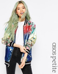 Куртка-пилот с эффектом омбре ASOS PETITE - Мульти