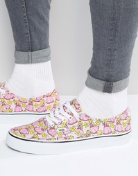 Кроссовки с принтом Vans X Nintendo V4MLJP8 - Оранжевый