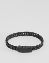 Черный браслет-цепочка Icon Brand - Черный