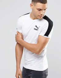 Футболка облегающего кроя Puma - Белый