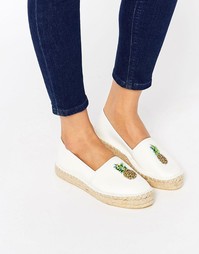 Эспадрильи с ананасами ASOS JELLY BEAN - Pineapple
