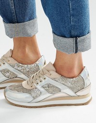 Кроссовки с блестками ALDO - Разноцветный металлик