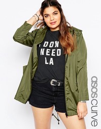 Складывающийся макинтош ASOS CURVE - Хаки