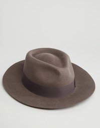 Фетровая шляпа Brixton Swanson - Серый