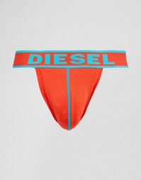 Трусы из микрофибры в стиле колор блок Diesel - Красный