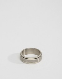 Гравированное кольцо Seven London эксклюзивно для ASOS - Серебряный