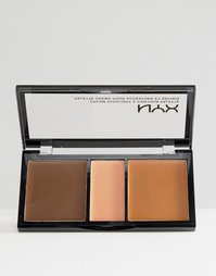 Палитра кремовых теней Highlight &amp; Contour NYX - Deep