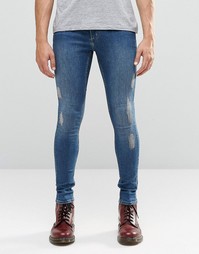 Джинсы с потертостями Cheap Monday Geek - Geek