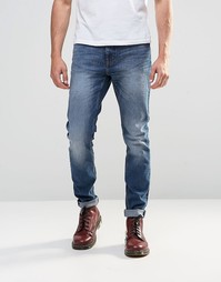 Синие джинсы слим Cheap Monday Sonic - Безукоризненный синий