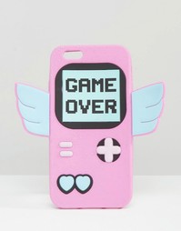 Силиконовый чехол для iPhone 6/6S с принтом Game Over Skinnydip