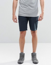 Темно-синие трикотажные шорты ASOS - Полное затмение