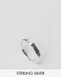 Серебряное кольцо с камнем ASOS - Серебряный