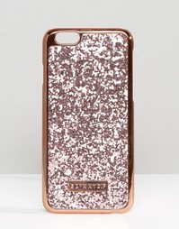 Розово-золотистый чехол для iPhone 6/6s с блестками Skinnydip - Мульти