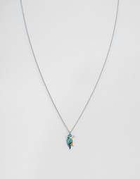 Ожерелье с подвеской-зимородком Bill Skinner - Золотой