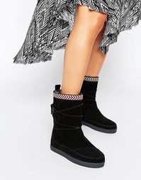 Непальские боты из черной замши TOMS - Черный