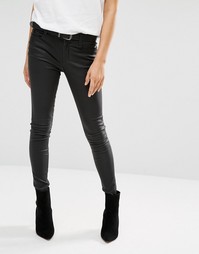 Кожаные джинсы Muubaa Eccleston - Черный