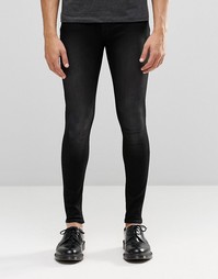Джинсы с напылением Cheap Monday - Черный