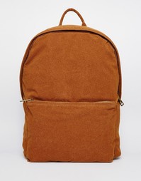 Рюкзак из искусственной замши ASOS - Рыжий