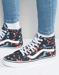 Высокие кроссовки Vans Pool Vibes V4OKJUT - Черный