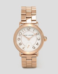 Часы цвета розового золота Marc Jacobs Riley MJ3471 - Розовое золото