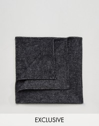 Черный платок для пиджака Reclaimed Vintage - Черный