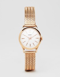 Часы цвета розового золота Henry London HL25-M-0022 Richmond