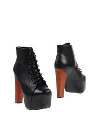 Черные Полусапоги и высокие ботинки Jeffrey Campbell
