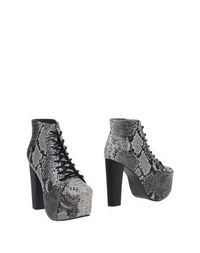 Серые Полусапоги и высокие ботинки Jeffrey Campbell