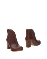 Коричневые Полусапоги и высокие ботинки Timberland