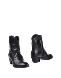 Черные Полусапоги и высокие ботинки Progetto Glam