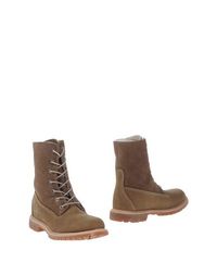 Зеленые Полусапоги и высокие ботинки Timberland