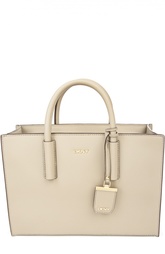 Кожаная сумка с двумя ручками DKNY